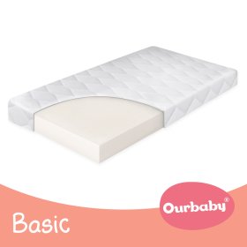 Materac piankowy BASIC - 160x70 cm, Ourbaby®