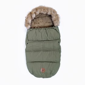 Zimowa torba do wózka Myszka - khaki, Ourbaby
