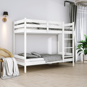 Łóżko piętrowe dla dzieci Kara 180x80 - białe