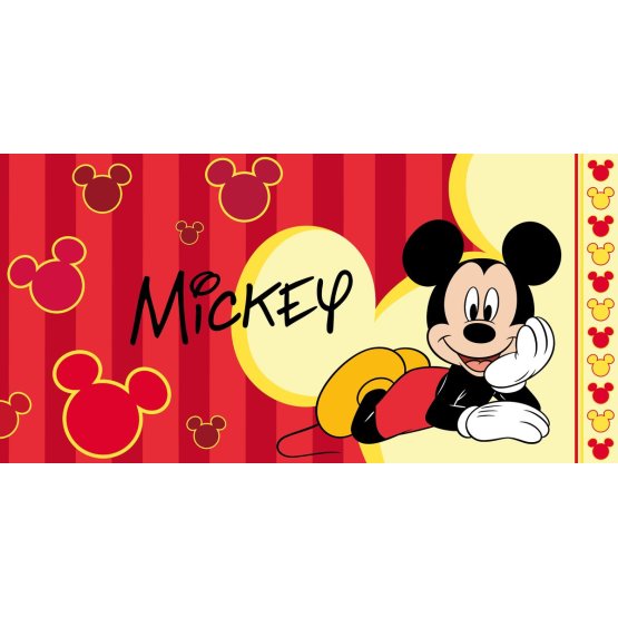 Dziecięca ręcznik plamisty Mickey