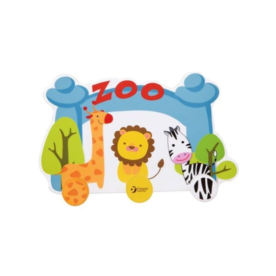Dziecięcy wieszak Zoo