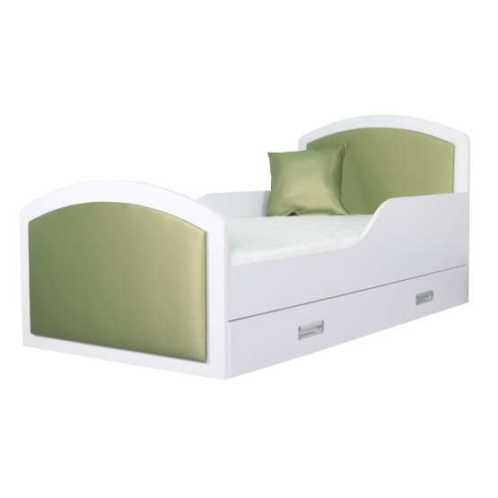 Łóżko dla dziecka DREAMS Verona zielona 160x80 cm