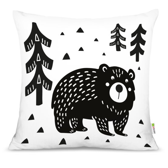 Poduszka Niedźwiedź w lesie