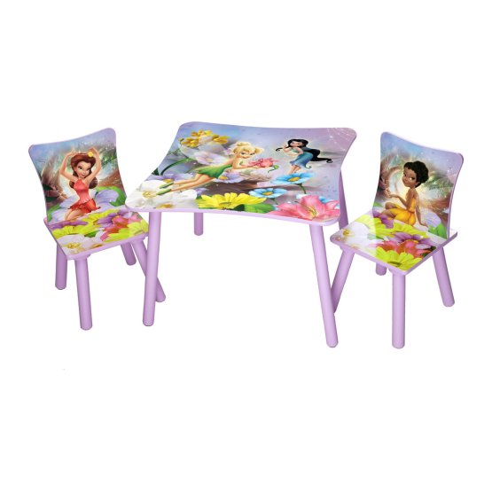 BAZAR Dziecięcy stół z krzesła Fairies
