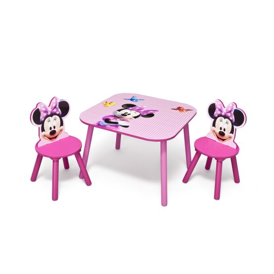BAZAR Dziecięcy stół z krzesła mysz Minnie II