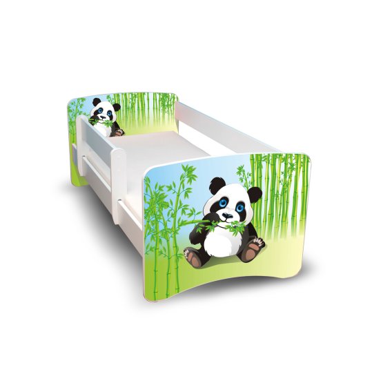 Łóżko dla dziecka z barierką - Panda