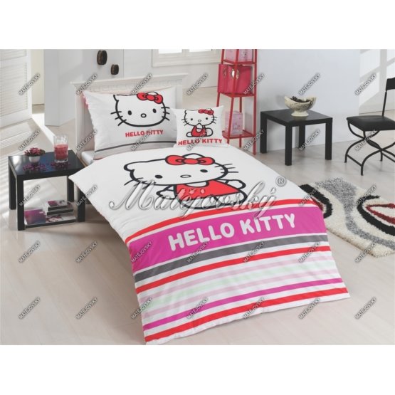 Pościel Hello Kitty Stripe