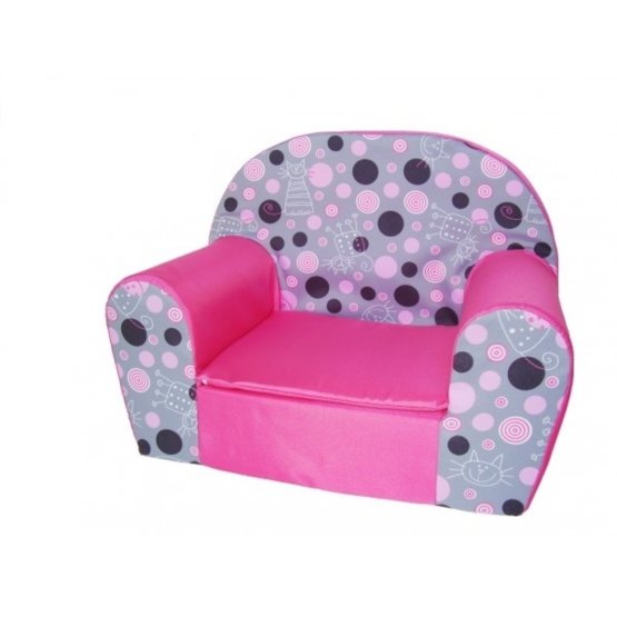 Fotel dla dziecka Kropki