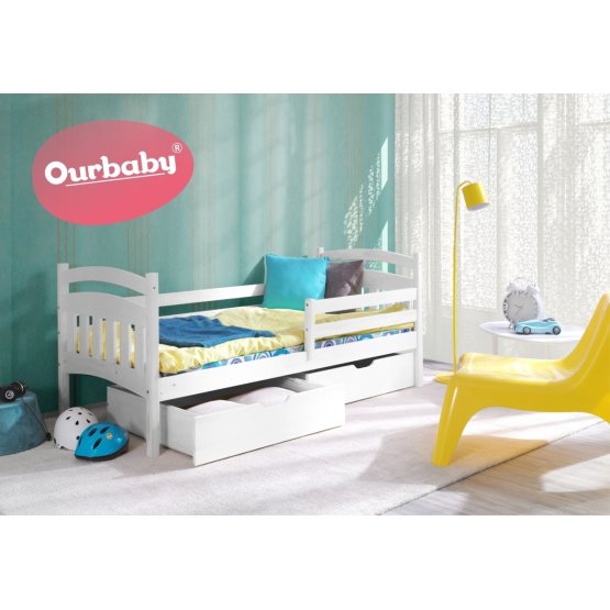 Łóżko dla dziecka Ourbaby Marco - Białe