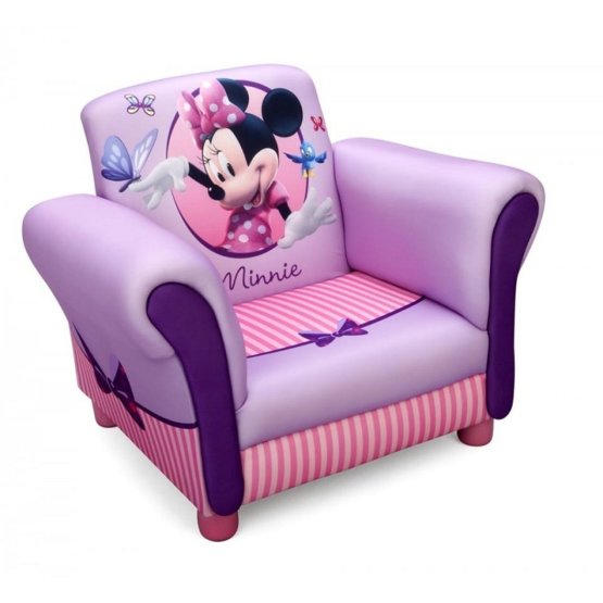 Fotel tapicerowany Minnie Mouse