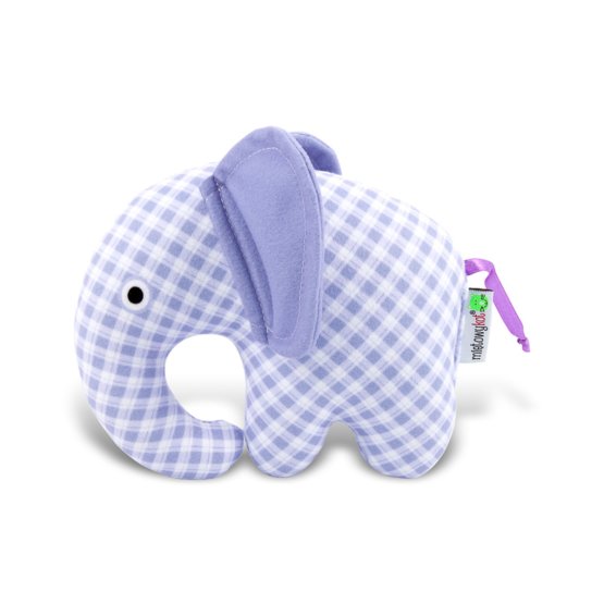 Zabawka tekstylna – Fioletowy słonik