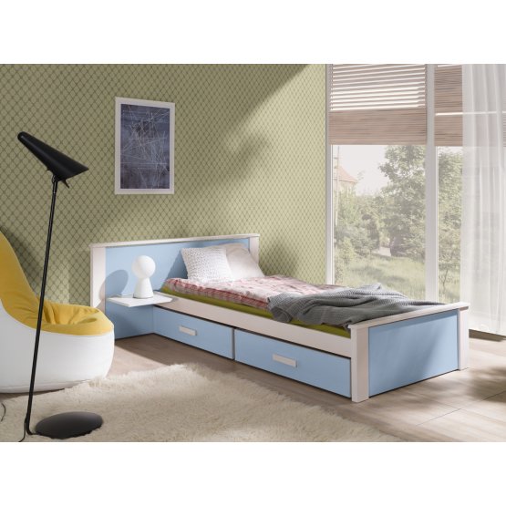 Łóżko dla dziecka Donald Plus - niebieskie