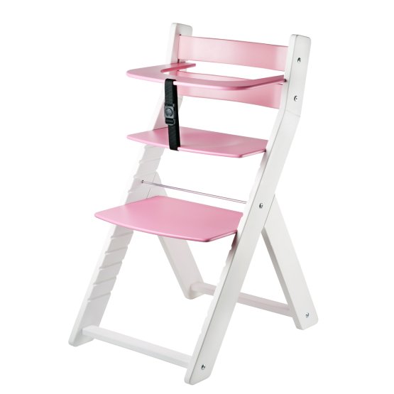 Krzesło rosnące krzesło LUCA  - różowe