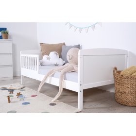 Łóżko dziecięce Junior białe 140x70 cm