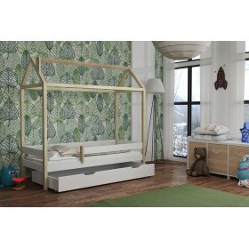 Łóżko dziecięce domek  Paul - skandi, Ourbaby®