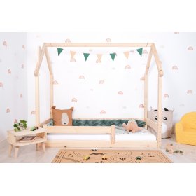 Łóżko dziecięce Montessori Kominek - lakierowany, Ourbaby®