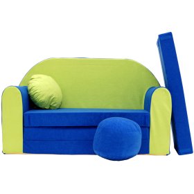 Sofa dziecięca Niebiesko-zielona, Welox