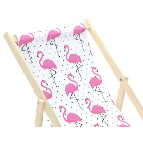 Leżak plażowy dla dzieci Flamingi, Chill Outdoor