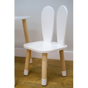 Krzesełko dziecięce - Eyelet - białe, Ourbaby®