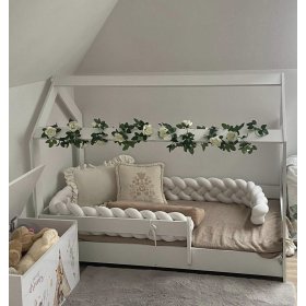 Łóżko domek Sofia 160x80 cm - białe