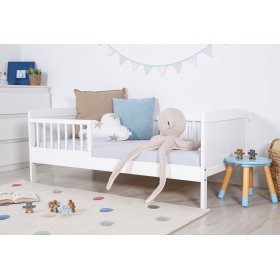 Łóżko dziecięce Junior białe 160x70 cm, Ourbaby®